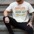 Baseball Dad For Men Dad Life Full Count Never Out Men's Comfort Colors T-Shirt Ivory Baseball Dad For Men Dad Life Full Count Never Out Men's Comfort Colors T-Shirt Ivory
