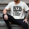 Baseball Dad Parent Of Player Family Sports Fan Lover Men's Comfort Colors T-Shirt Ivory Baseball Dad Parent Of Player Family Sports Fan Lover Men's Comfort Colors T-Shirt Ivory