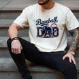 Baseball Dad Proud Fathers Sports Gear Men's Comfort Colors T-Shirt Ivory