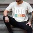 Baseball Dad Proud Little Slugger Father Humor Men's Comfort Colors T-Shirt Ivory Baseball Dad Proud Little Slugger Father Humor Men's Comfort Colors T-Shirt Ivory