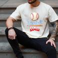 Baseball Dad Quote Father's Day Sports Men's Comfort Colors T-Shirt Ivory