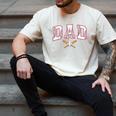 Baseball Dad Shirt Baseball Player Game Day Father's Day Men's Comfort Colors T-Shirt Ivory