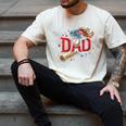 Baseball Dad Sport Fan Father Men Baseball Fathers Day Men's Comfort Colors T-Shirt Ivory
