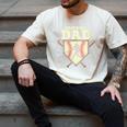 Baseball Dad Sport Fan Father Men's Comfort Colors T-Shirt Ivory Baseball Dad Sport Fan Father Men's Comfort Colors T-Shirt Ivory