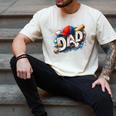 Baseball Dad Sports Fan Father Dada Men Baseball Fathers Day Men's Comfort Colors T-Shirt Ivory