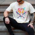 Baseball Drip 67 Six Seven Number 67 Player 67th Birthday Men's Comfort Colors T-Shirt Ivory