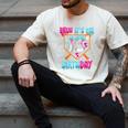 Baseball Drip Bruh It's My 13th Birthday Boy Ice Cream Drip Men's Comfort Colors T-Shirt Ivory