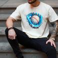 Baseball Drip Ice Cream Glove With Sprinkles Ball Boys Youth Men's Comfort Colors T-Shirt Ivory