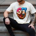 Baseball Drip Ice Cream Number 67 Player Or 67th Birthday Men's Comfort Colors T-Shirt Ivory Baseball Drip Ice Cream Number 67 Player Or 67th Birthday Men's Comfort Colors T-Shirt Ivory