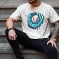 Baseball Drip Ice Cream Sprinkles Baseball Player Premium Tri-Blend Men's Comfort Colors T-Shirt Ivory Baseball Drip Ice Cream Sprinkles Baseball Player Premium Tri-Blend Men's Comfort Colors T-Shirt Ivory