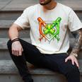 Baseball Drip Ice Cream St Patricks Day Shamrock Men's Comfort Colors T-Shirt Ivory Baseball Drip Ice Cream St Patricks Day Shamrock Men's Comfort Colors T-Shirt Ivory