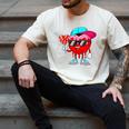 Baseball Drip Ice Cream Valentines Day Baseball Sport Boys Men's Comfort Colors T-Shirt Ivory Baseball Drip Ice Cream Valentines Day Baseball Sport Boys Men's Comfort Colors T-Shirt Ivory