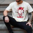Baseball Drip Icecream Boy Kids Valentine Men's Comfort Colors T-Shirt Ivory