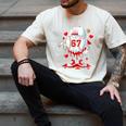 Baseball Drip Icecream Valentine 67 Meme Tees Men Youth Boys Men's Comfort Colors T-Shirt Ivory