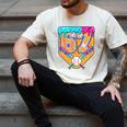 Baseball Drip Number 67 Ice Cream Home Plate Drip Men's Comfort Colors T-Shirt Ivory