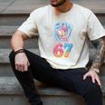 Baseball Drip Number 67 Player 67th Birthday Ice Cream 67 Men's Comfort Colors T-Shirt Ivory Baseball Drip Number 67 Player 67th Birthday Ice Cream 67 Men's Comfort Colors T-Shirt Ivory