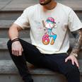 Baseball Drip Number 67 Six Seven Meme Ice Cream Dripping Men's Comfort Colors T-Shirt Ivory