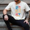 Baseball Drip USA Flag 67 Player 67th Birthday Ice Cream 67 Men's Comfort Colors T-Shirt Ivory Baseball Drip USA Flag 67 Player 67th Birthday Ice Cream 67 Men's Comfort Colors T-Shirt Ivory