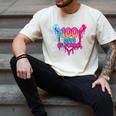 Baseball Ice Cream Drip 100 Days Of School Boys Girls 100th Men's Comfort Colors T-Shirt Ivory