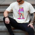 Baseball Ice Cream Drip Boys Glove Sprinkles Baseball Lover Men's Comfort Colors T-Shirt Ivory