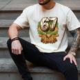 Baseball Ice Cream Drip Number 67 Playground Player 67th Men's Comfort Colors T-Shirt Ivory