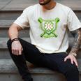 Baseball Icecream St Patrick's Day Lucky Charm Shamrock Drip Men's Comfort Colors T-Shirt Ivory Baseball Icecream St Patrick's Day Lucky Charm Shamrock Drip Men's Comfort Colors T-Shirt Ivory