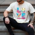 Baseball Love Drip Ice Cream Colorful Baseball Men's Comfort Colors T-Shirt Ivory
