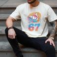 Baseball Player 67 Number 67th Sports Ice Cream Drip Men's Comfort Colors T-Shirt Ivory