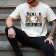 Baseball Senior Class Of 2027 Senior 2027 Graduation Women Men's Comfort Colors T-Shirt Ivory