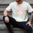 Baseball Shamrock Boston Massachusetts St Patrick’s Day Men's Comfort Colors T-Shirt Ivory