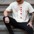 Baseball Silhouette Heart USA Flag Hearts American Boys Kids Men's Comfort Colors T-Shirt Ivory Baseball Silhouette Heart USA Flag Hearts American Boys Kids Men's Comfort Colors T-Shirt Ivory
