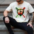 Baseball Six Seven 67 Meme Ice Cream Drip Xmas Men Women Men's Comfort Colors T-Shirt Ivory