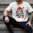 Baseball Skeleton Halloween Playing Men's Comfort Colors T-Shirt Ivory Baseball Skeleton Halloween Playing Men's Comfort Colors T-Shirt Ivory