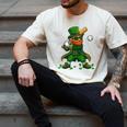 Baseball St Patricks Day Leprechaun Boys Girls Men Women Men's Comfort Colors T-Shirt Ivory