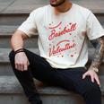 Baseball Is My Valentine Coach Player Lovers Cool Sport Love Men's Comfort Colors T-Shirt Ivory