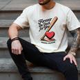 Baseball Valentine Forever On Deck For You Tee Men's Comfort Colors T-Shirt Ivory