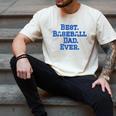 Best Baseball Dad Men's Comfort Colors T-Shirt Ivory