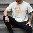 Best Bonus Baseball Dad Ever Softball Stepdad From Daughter Men's Comfort Colors T-Shirt Ivory