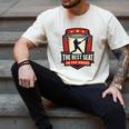 The Best Seat In The House Bucket Dad Baseball Dad Men's Comfort Colors T-Shirt Ivory