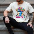 Blue Checkered I Was 6 Now I'm 7 Birthday Cake Baseball Drip Men's Comfort Colors T-Shirt Ivory Blue Checkered I Was 6 Now I'm 7 Birthday Cake Baseball Drip Men's Comfort Colors T-Shirt Ivory