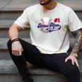 Bonus Mom Rookie Of Year 1st Birthday Baseball Theme Men's Comfort Colors T-Shirt Ivory