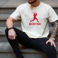 Boston Lovers Skyline Retro Baseball Heartbeat Men Women Men's Comfort Colors T-Shirt Ivory Boston Lovers Skyline Retro Baseball Heartbeat Men Women Men's Comfort Colors T-Shirt Ivory