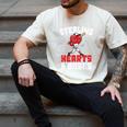 Boys Baseball Valentines Shirt Sterling Hearts Baseball Men's Comfort Colors T-Shirt Ivory