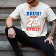 Bruh It's My 2nd Birthday Boy Baseball Themed Party Men's Comfort Colors T-Shirt Ivory Bruh It's My 2nd Birthday Boy Baseball Themed Party Men's Comfort Colors T-Shirt Ivory