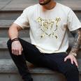 Camo Baseball Ice Cream Drip Number 67 Player 67th Birthday Men's Comfort Colors T-Shirt Ivory