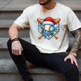 Christmas Baseball Drip For Boys Kids Ice Cream Drip Men's Comfort Colors T-Shirt Ivory Christmas Baseball Drip For Boys Kids Ice Cream Drip Men's Comfort Colors T-Shirt Ivory