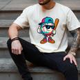 Cool Baseball Drip For Boys Ice Cream Drip Baseball Kids Men's Comfort Colors T-Shirt Ivory