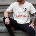 Crazy Proud Soccer Baseball Player Mom Ball Mother Men's Comfort Colors T-Shirt Ivory