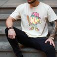 Cute Baseball Ice Cream Drip For Girls & Boys 2 Sides Men's Comfort Colors T-Shirt Ivory Cute Baseball Ice Cream Drip For Girls & Boys 2 Sides Men's Comfort Colors T-Shirt Ivory