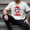 Dabbing Baseball Drip Ice Cream Youth Boy Valentines Day Men's Comfort Colors T-Shirt Ivory